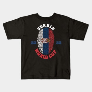 Serbia World Cup 2022 Kids T-Shirt